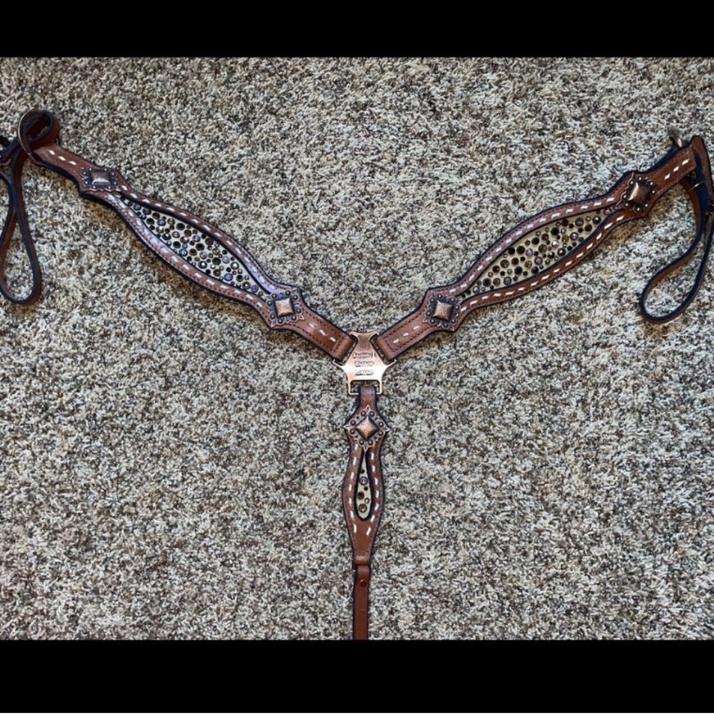 Rockin’ A Custom Leather Tack Set